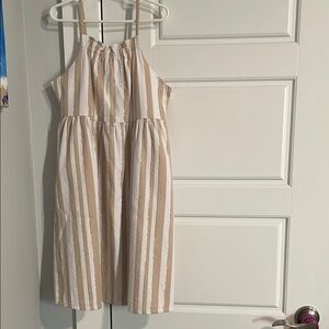 Striped Halter Dress